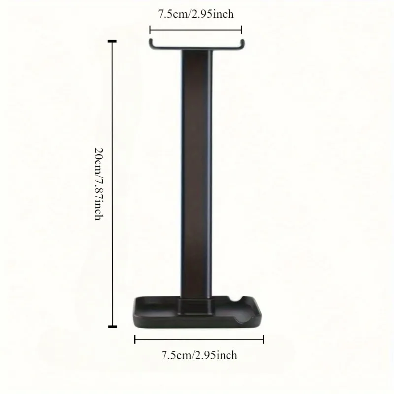 1pc headset shelf, multi-function mobile phone and tablet, universal desktop shelf, hanger, detachable display stand, headset st