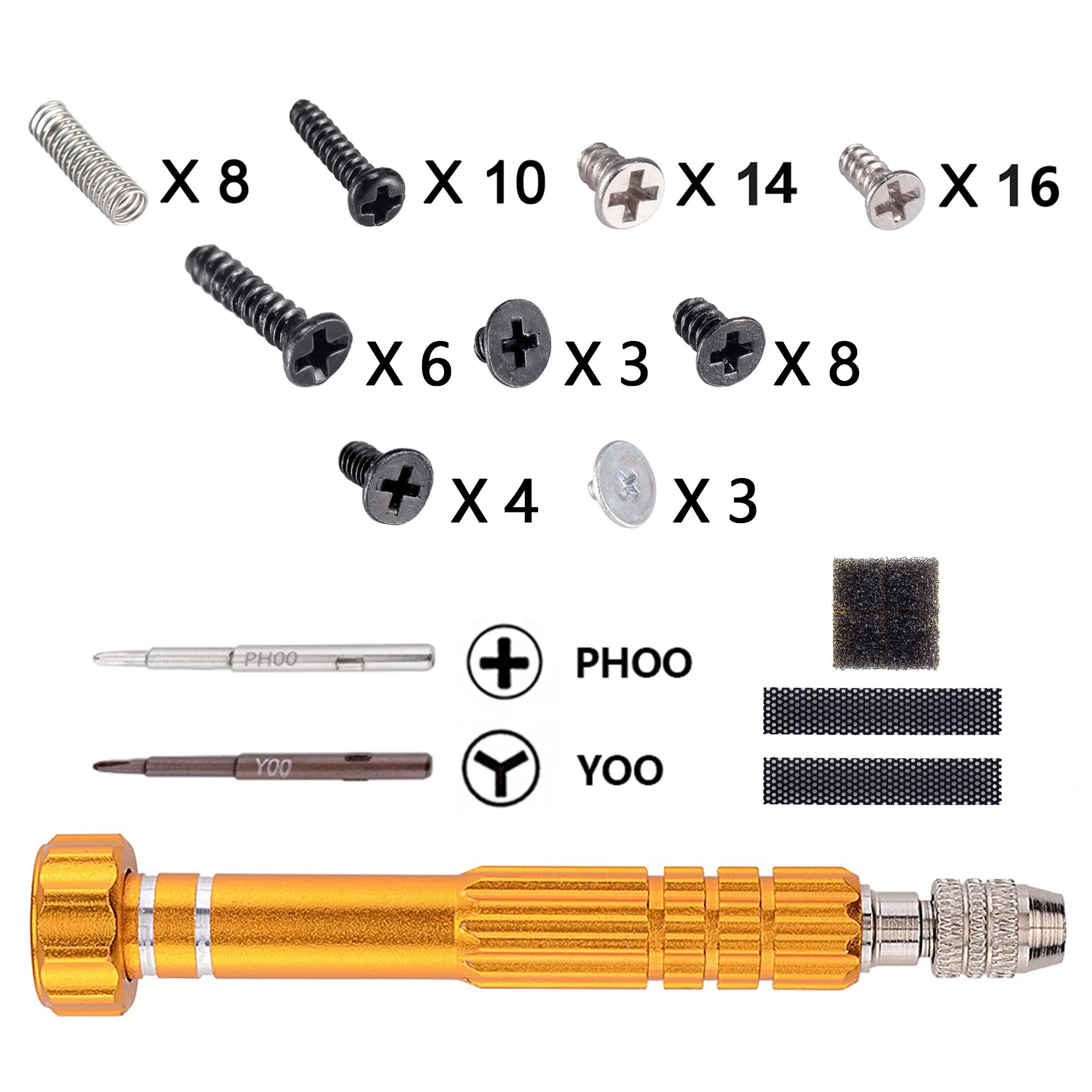 EXtremeRate-Coque de boîtier de contrôleur pour Nintendo Switch, plaque arrière de console personnalisée avec boutons complets, fibre de carbone 2,4