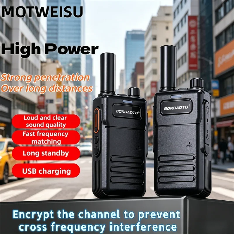 

Портативная мини-рация GMSK: цифровая и аналоговая двухсторонняя связь, длительное время работы, высокая мощность, сильное проникновение, громкий и чистый звук