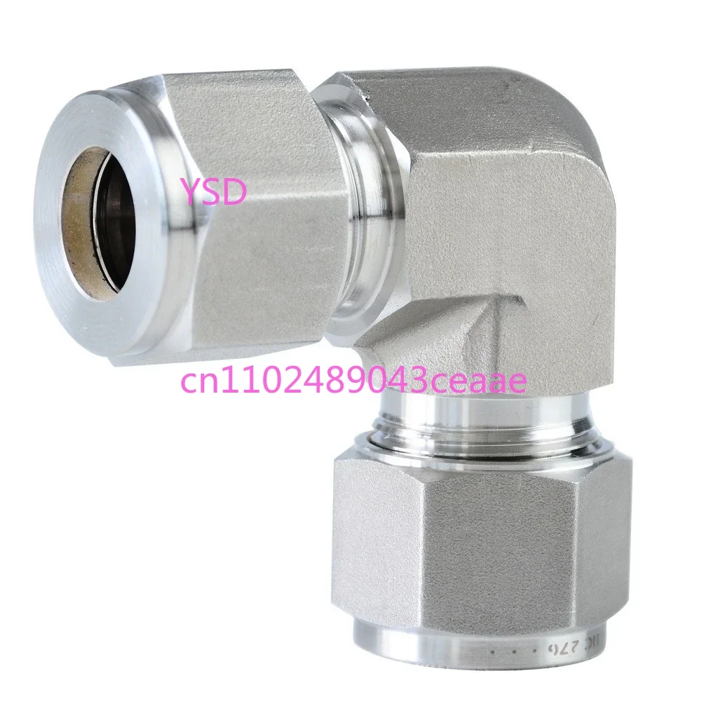 HC276  Ferrule Fitting ( Right-Angle Double Ferrule Intermediate Joint, High-Pressure and Corrosion Resistant)