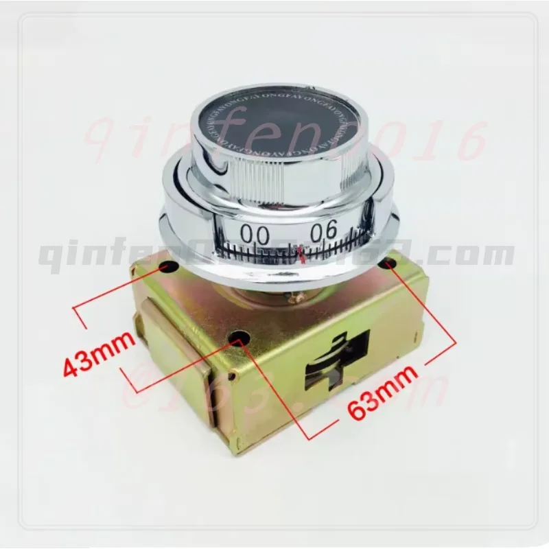 

Old style transcoding disc manual mechanical lock safe box password lock