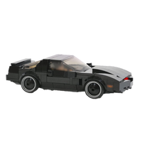 262PCS MOC-144934 Technical Super Racing Car KITTED-Knight Rider Speed Champions City Sports Car Building Block Model Toys Gift