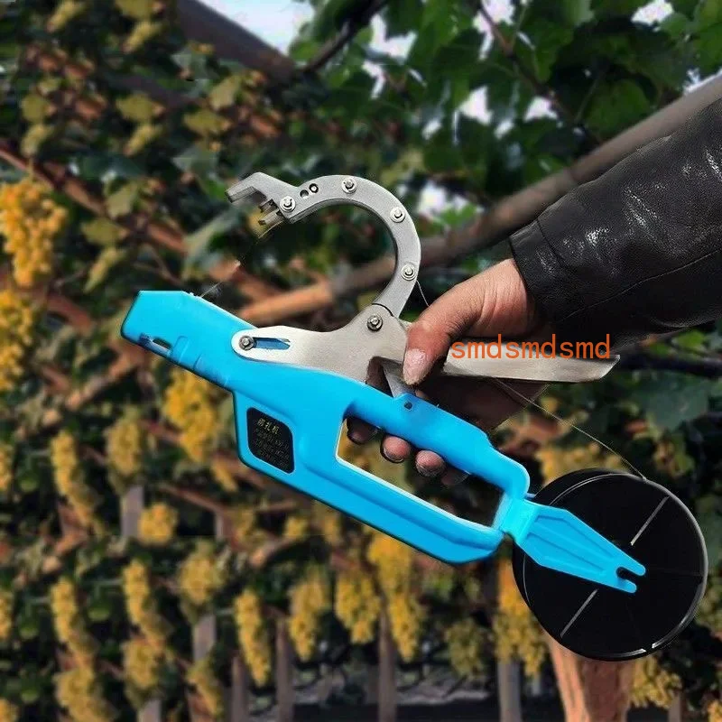 7.4V Wireless Electric Vegetable & Grape Rack Binding Machine, with Li - Battery for Tomato Vine Automatic Binding