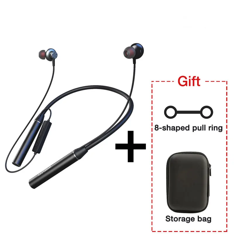 EARDECO 180-Stunden-Ausdauer Bluetooth-Kopfhörer Bass Drahtlose Kopfhörer mit Mikrofon Stereo-Kopfhörer mit Nackenbügel Sport-Headset TF-Karte 4