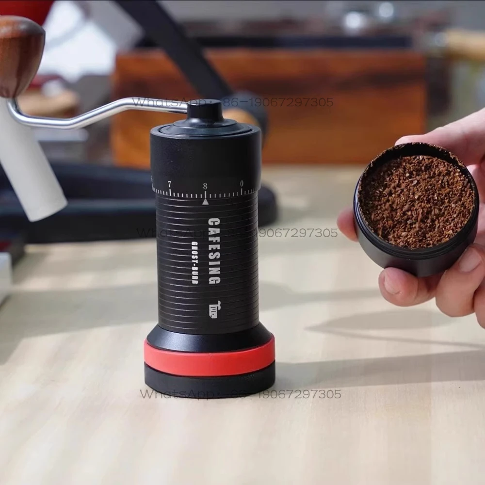 

Призрачный зуб, кофе, ручная шлифовка, ручная шлифовальная машина для зерен, цельнометаллический быстроразъемный резак, диск, внешняя регулировка