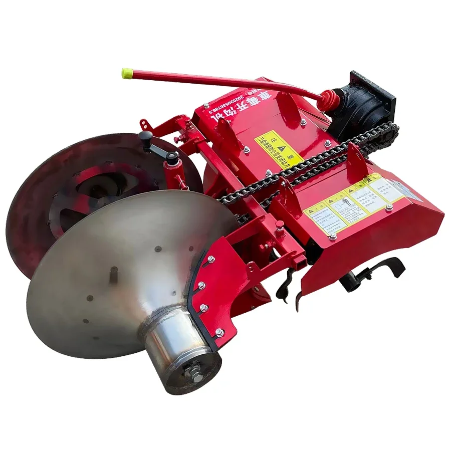 

#High horsepower walking tractor, strawberry trenching and ridging machine, greenhouse new style agriculture,