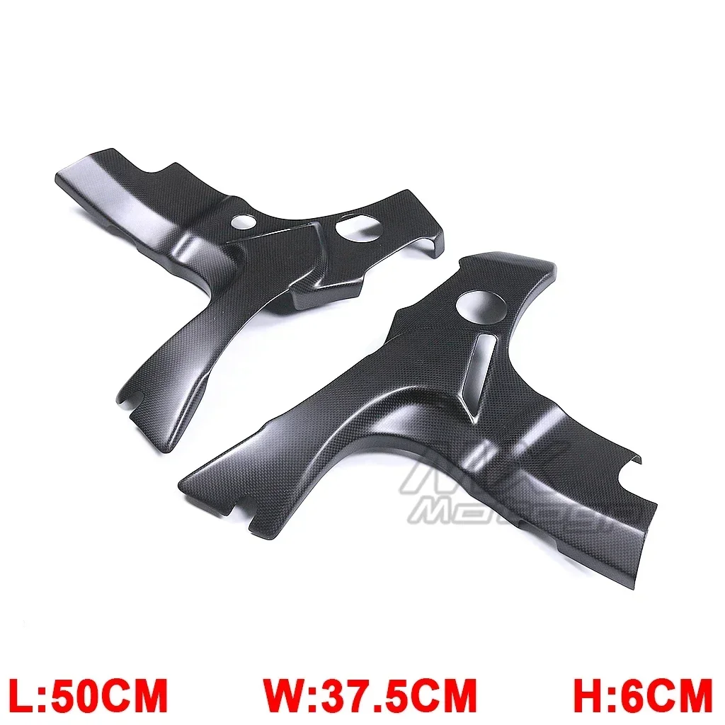 GSX1300R Motorcycle Carbon Fiber Frame Covers Side Panel Fairings Trim Cowling For SUZUKI GSX 1300R Hayabusa 2021 2022 2023 2024