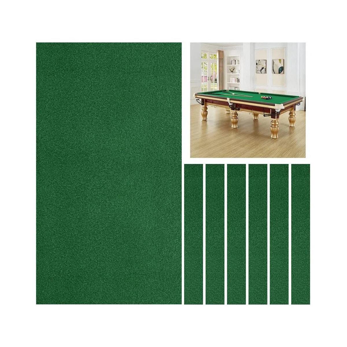 Billiard Cloth,8Ft Pool Table Felt Cloth for 8Ft Pool Tables