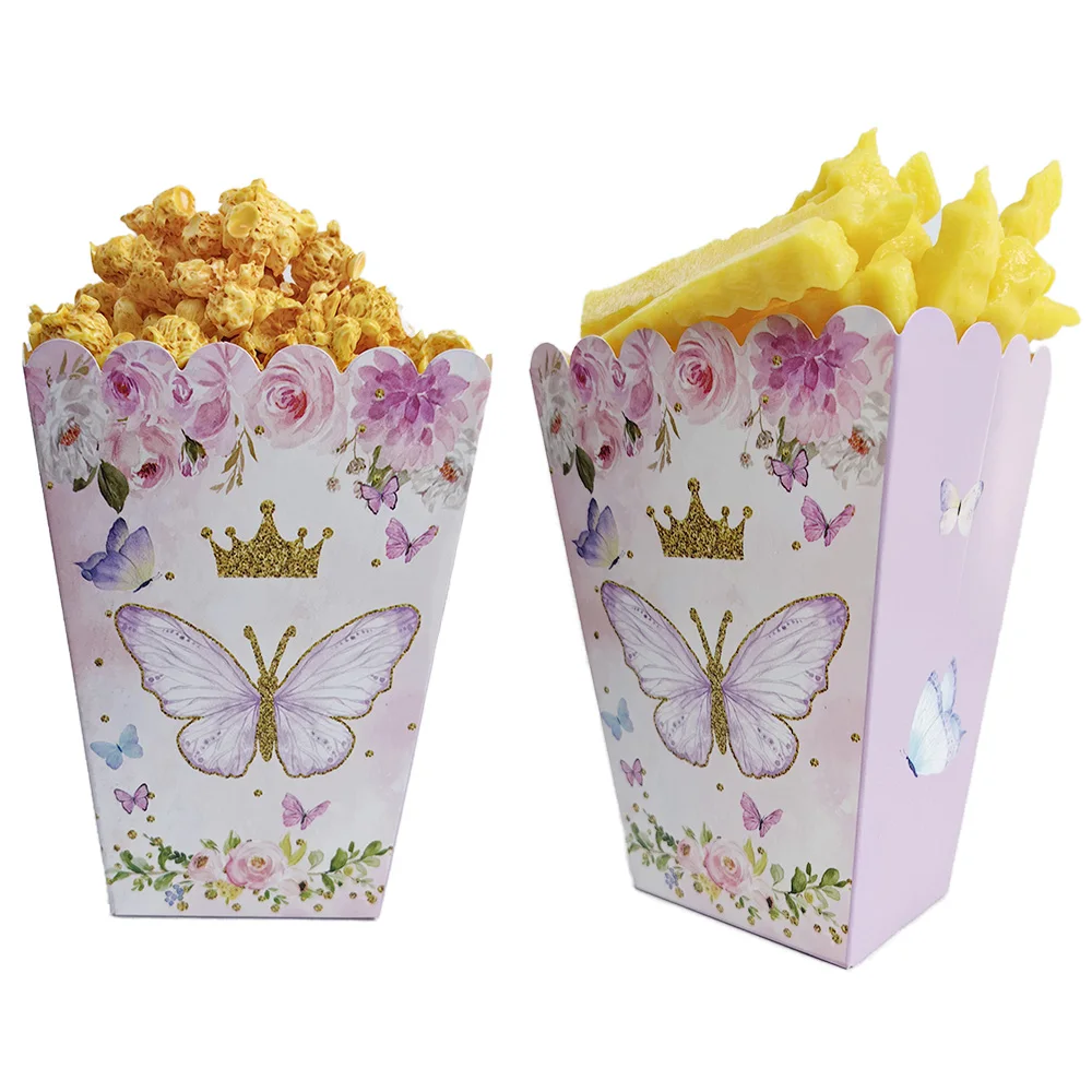 6/12/24/30 個蝶ポップコーンボックススナックボック - Wedding Supply.Box のレビューと価格