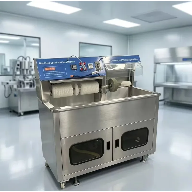 Industrial Electric Automatic Stainless Steel Shoe Washer with UV Sterilizer Cleaning Equipment