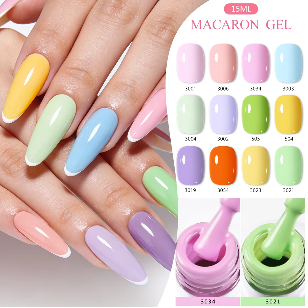 

Яркий гель-лак для ногтей 15 мл, идеально подходит для весенне-летнего полуперманентного маникюра, УФ/LED, смываемый, для самостоятельного маникюра