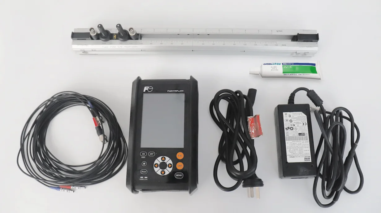 Portable Ultrasonic Variable Area Flowmeter with Large LCD Display OEM & ODM Supported