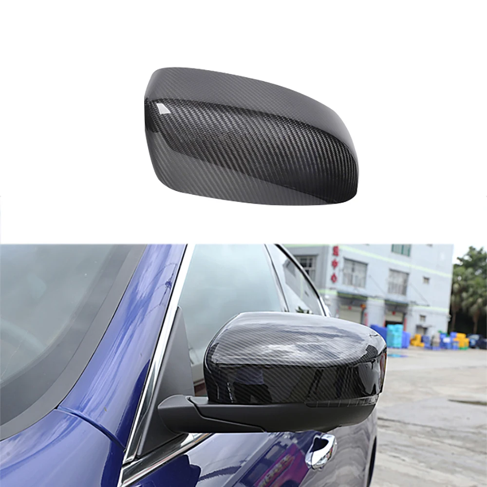 

Real Dry Carbon Fiber Rearview Mirror Cover Decoration Protector Shell Caps for Maserati LEVANTE 2016up