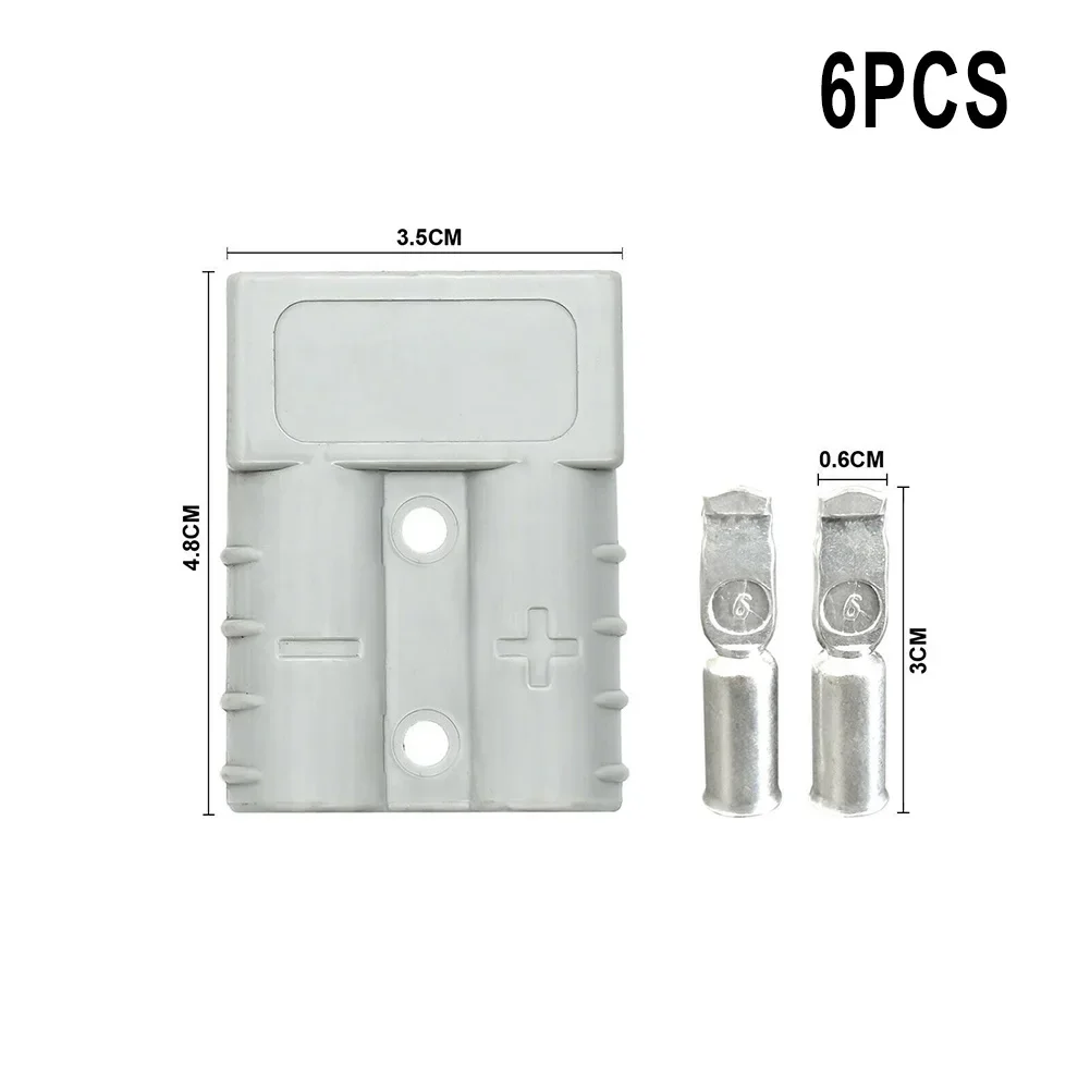 50A Connector For Anderson Style Plug Connectors DC Power Solar Caravan Motorcycle Socket Battery Charging Adapter Accessories image 5
