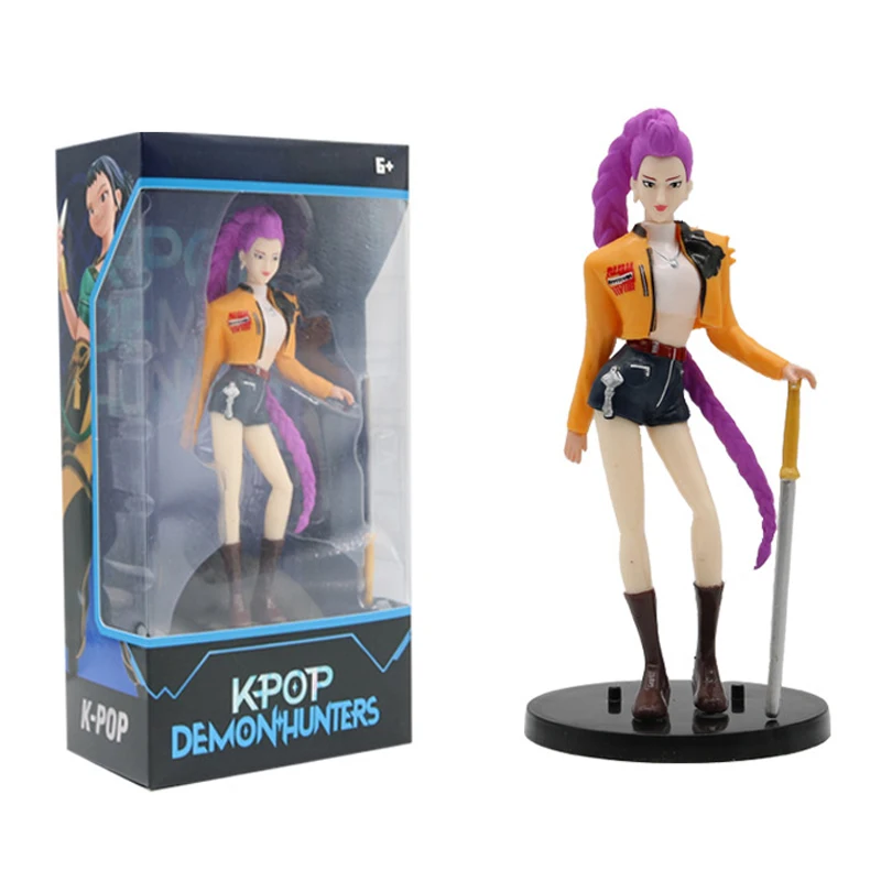 2026 حار أنيمي Kpop شيطان الصيادين نموذج لجسم لعبة الكرتون الألعاب الأجهزة الطرفية مكتب الديكور جمع أرقام لعبة مجسمة هدية