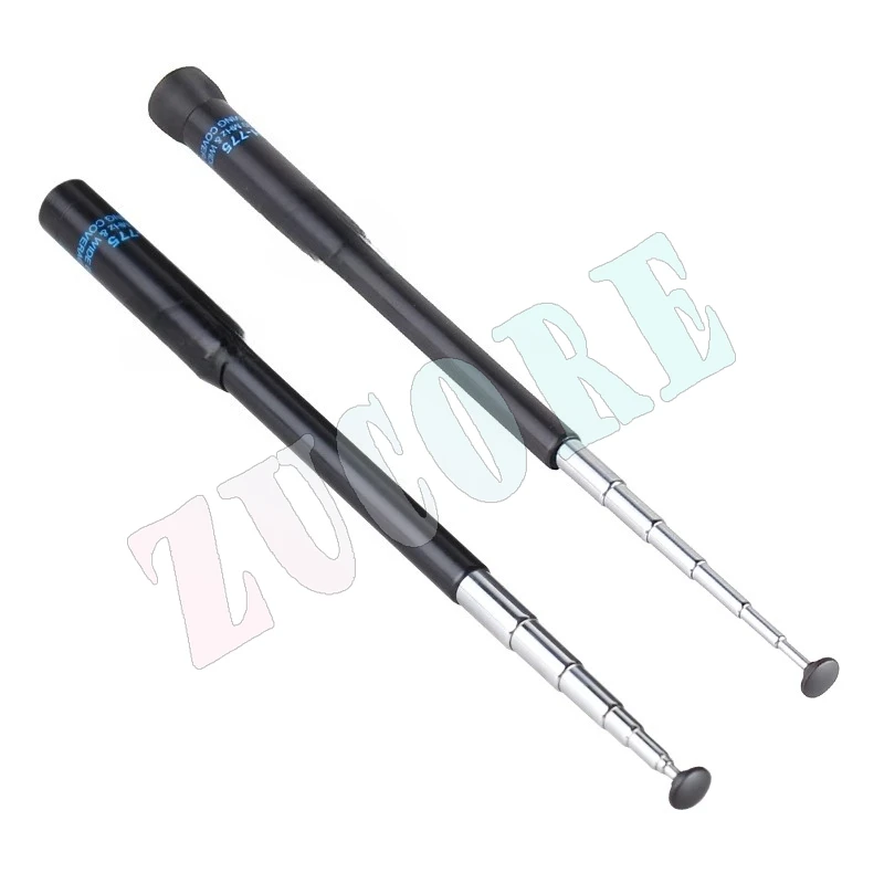 هوائي سماعة النسر SRH775 قاعدة معدنية للأشعة فوق البنفسجية قسم مزدوج قضيب ربط لاسلكي RH775 مطور 41 سنتيمتر