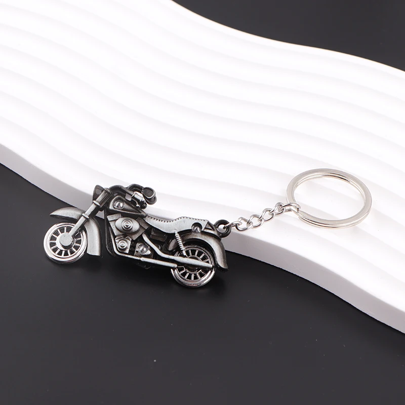 Motorcycle Pendant Key Chain Portable Zinc Alloy 3d Craft Keychain Car Interior Accessories Keyring Mini Simulatio Motorcycle