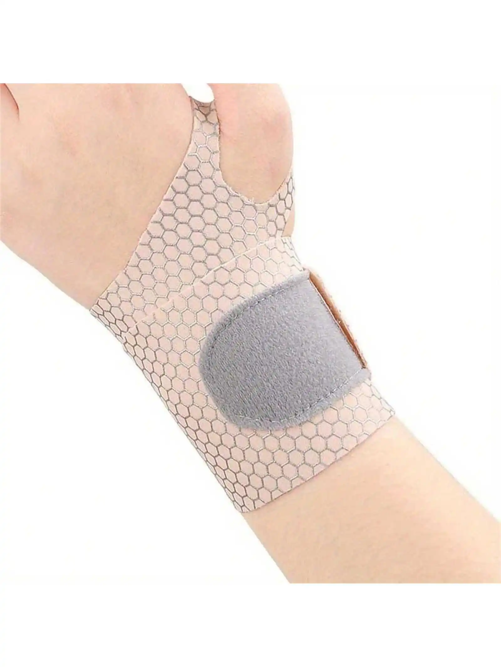 1Pc Unisex Slim & Adjustable Wrist Brace Carpal Tunnel Support, Breathable And Lightweight For Sports And Daily Wear