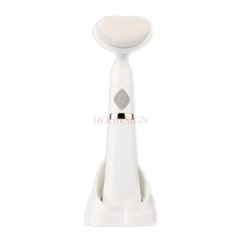 Acoustic vibration facial cleaning instrument pore cleaner electric facial cleaning brush soft bristles