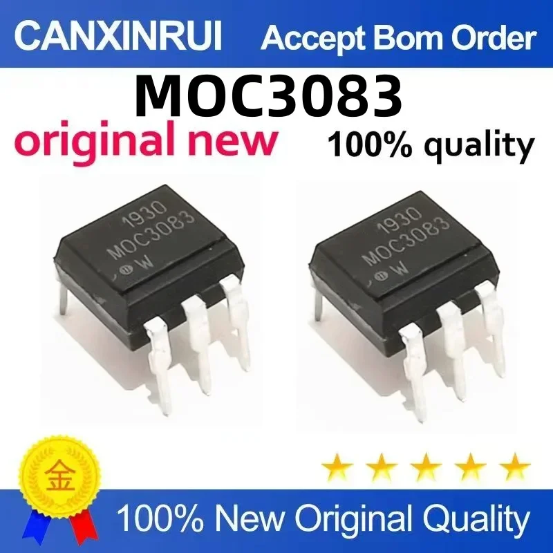 (5-100 pieces) Brand new spot MOC3083 3038 optocoupler DIP-6