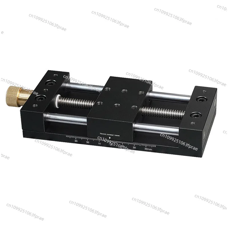 1D 2D Precision Manual Sliding Table, Linear Displacement Translation Platform, Adjustable XY Axis Test Linear Stage