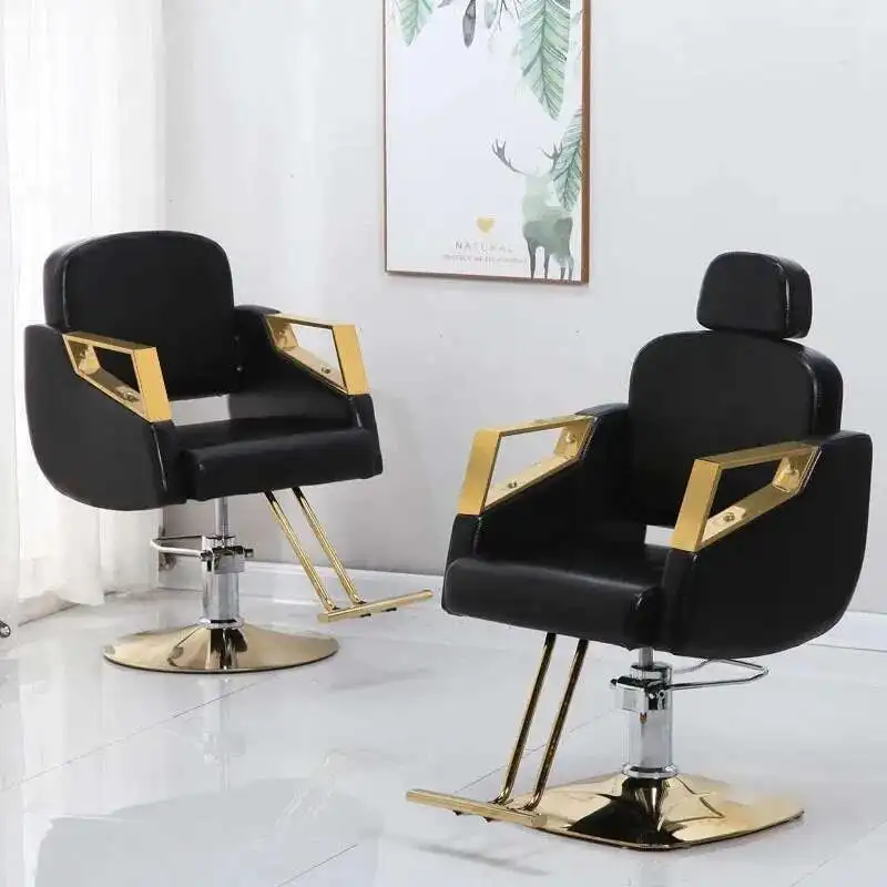 

Nordic Barber Chairs Special Hair Salon Chair Can Be Tipped Down Hairdressing Chairs Simple Salon Furniture for Beauty Salon