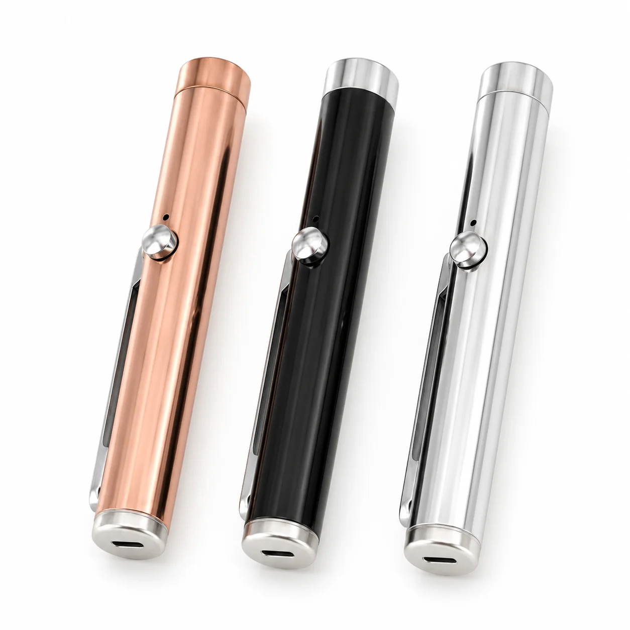 ZhonNa 520nm Green Laser Pointer 13.7x91mm USB-C Pen for Teaching Meetings Property Models Woodworking Pet Play Tool Accessories