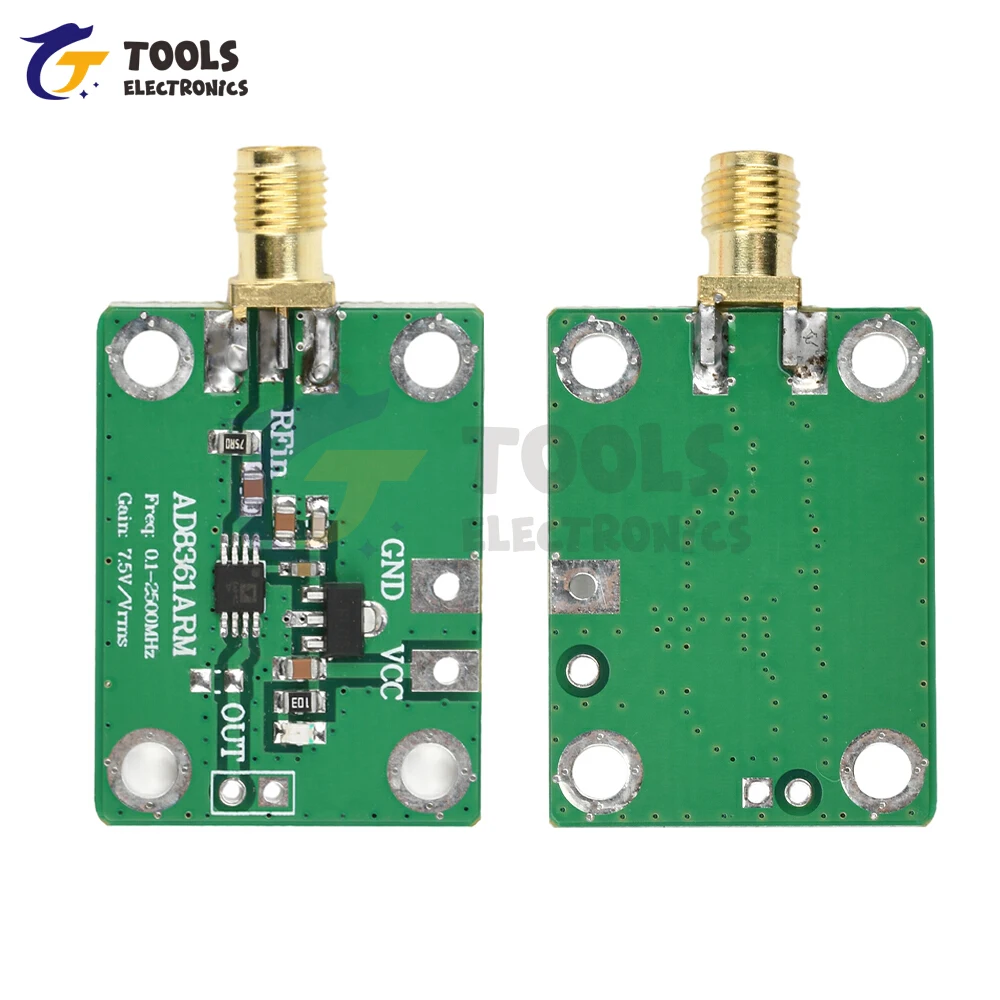 AD8361 DC 2.7-5.5 V RF Power Meter True RMS Detection Module AM Detector Magnitude Detector 0.1-2.5 GHz
