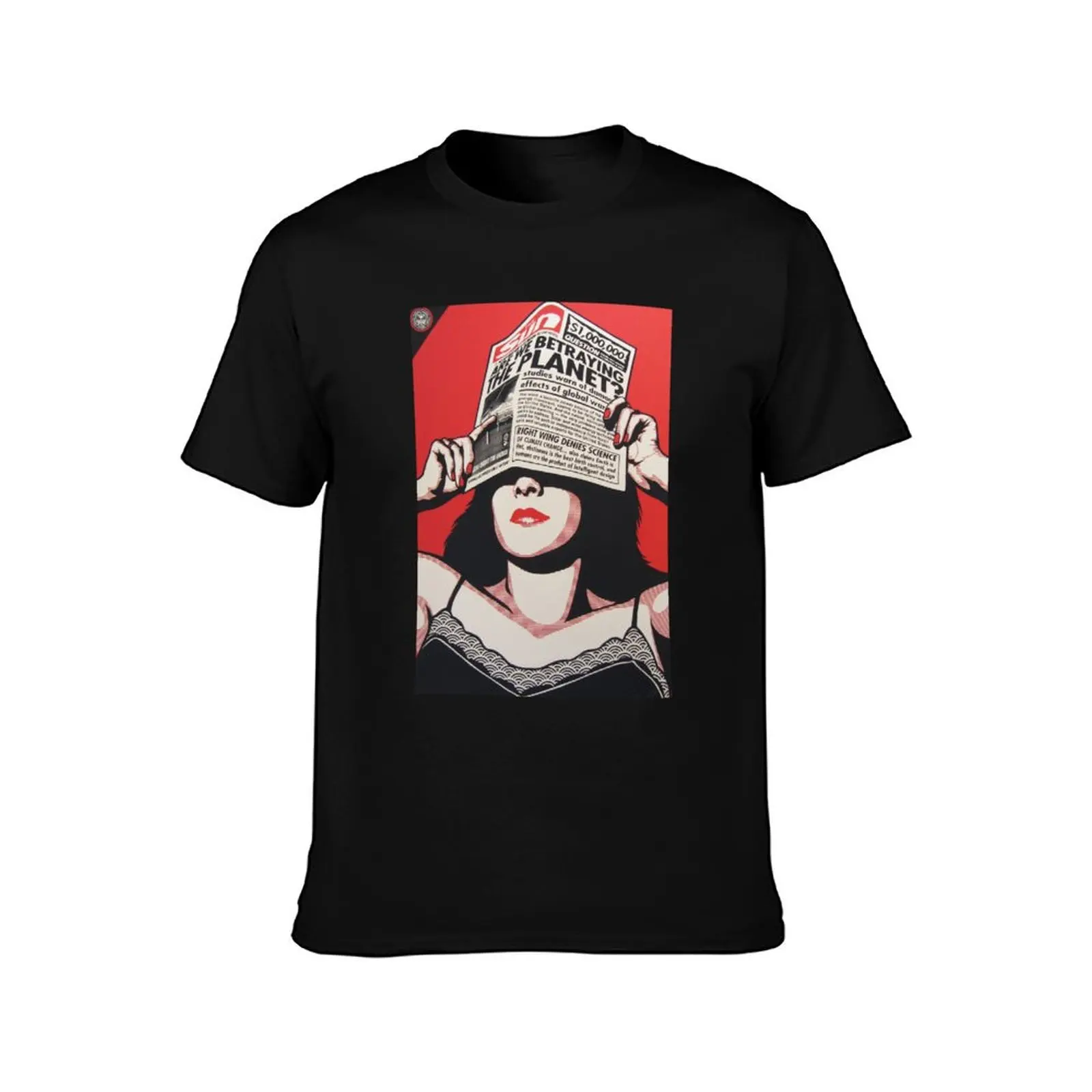 Art by Shepard Fairey, Shepard Fairey Art urbain T-Shirt Fashion Graphic Tee for Men