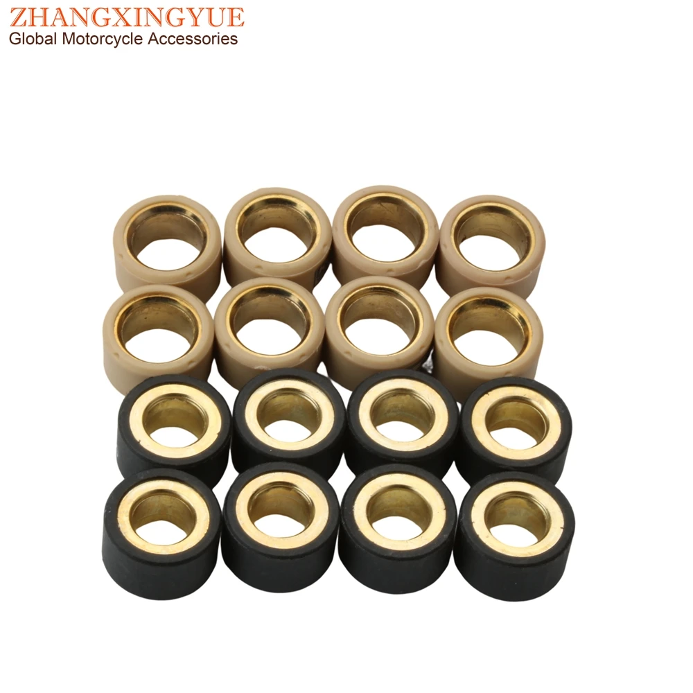 8PC Racing Variator Roller 9g 13g 14g Obciążniki 20x12mm Do Skuterów Malaguti Madison S 250 Aprilia Leonardo Benelli Velvet 250cc