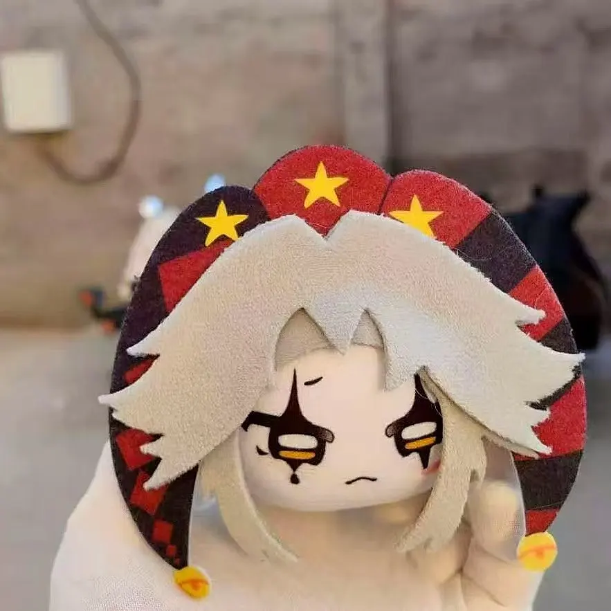 

Плюшевая игрушка-брелок «Пьеро» из серии «The Freak Circus», 10 см, аниме-стиль, для рюкзака, аксессуар, кукла, декор, рождественский подарок