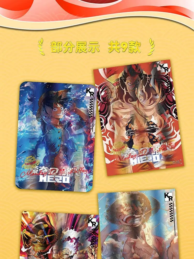 Novo haibao cartões de uma peça a batalha final anime luffy zoro nami chopper franky raro ssp diamante coleção cartões crianças aniversário