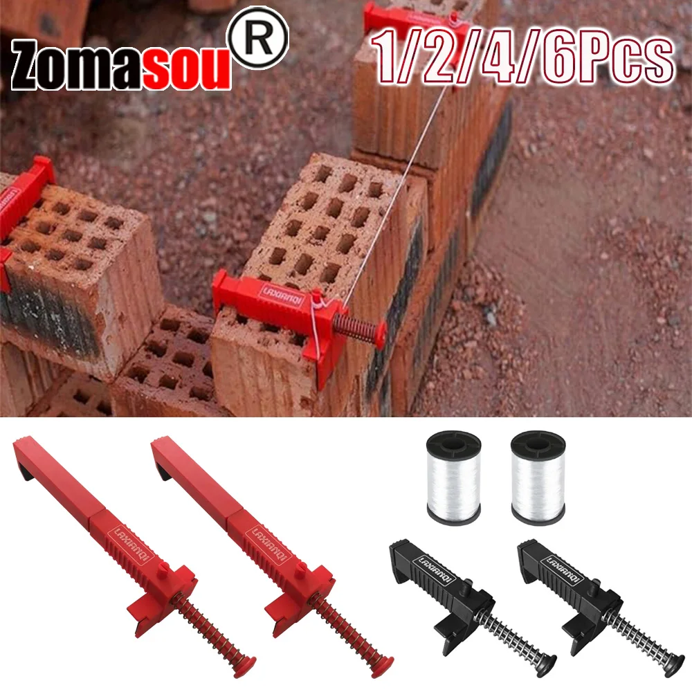 1-6 adet Bricklaying tel çekmece astarı Bricklaying duvar yapı kablosu çerçeve tuğla astar koşucu tel çekmece Fixer fikstür yapı