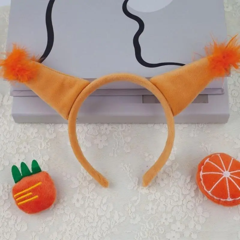 39bd diercosplay kostuums squirre verkleed hoofdband en staart