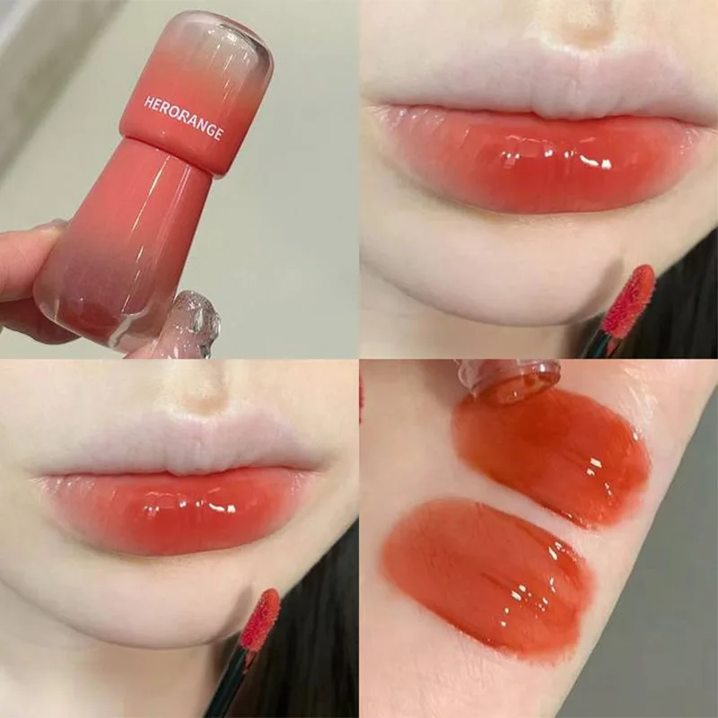 Goedkope Koreaanse Make-Up Lipgloss Cosmetische Lipsticks Vloeibare Lippenstift Olie Tint Inkt Voller Balsem Langdurige Matte 24 Uur Voller