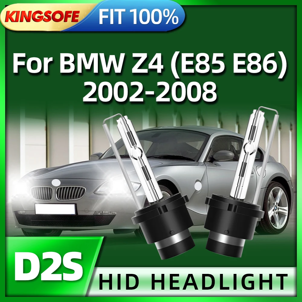 

KINGSOFE Xenon Headlamp D4S HID Headlight 6000K Bright White Low Beam For BMW Z4 (E85 E86) 2002 2003 2004 2005 2006 2007 2008