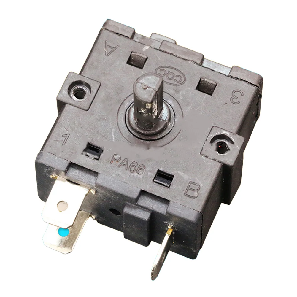 3-pin Switch Gear Adjustment Switch Contact Type 3NC 1NO Fan Heater Compatible Timer Switch For Electric Stoves Home Heating