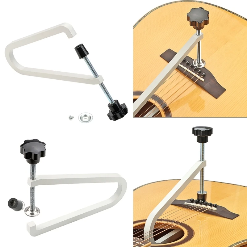 Guitar Clip Guitar Fret Clamp Guitar Bridge Clamp Guitar Repair Tool Deep Reach Clamp Guitar Clip Fixtures DropShipping