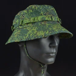 Summer Military Tactical Boonie Hats Hunting Sun Fishing Outdoor Camouflage Cap Adjustable Fisherman Sniper Ghillie Bucket Hats