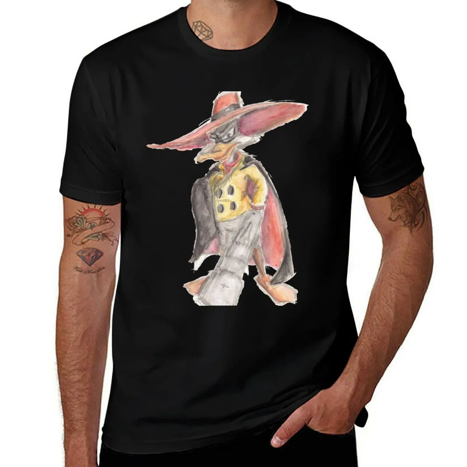 

Bazooka Negaduck T-Shirt plus size clothes funny gifts anime shirt mens designer t shirt