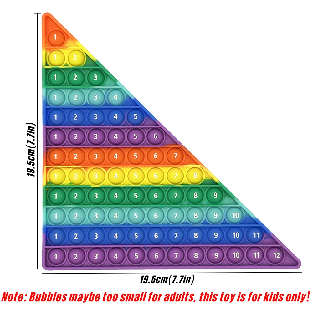 Giochi di matematica 1-12 Giocattoli per addizioni e sottrazioni, abilità matematiche che migliorano i giocattoli educativi per l'apprendimento dei tavole per bambini