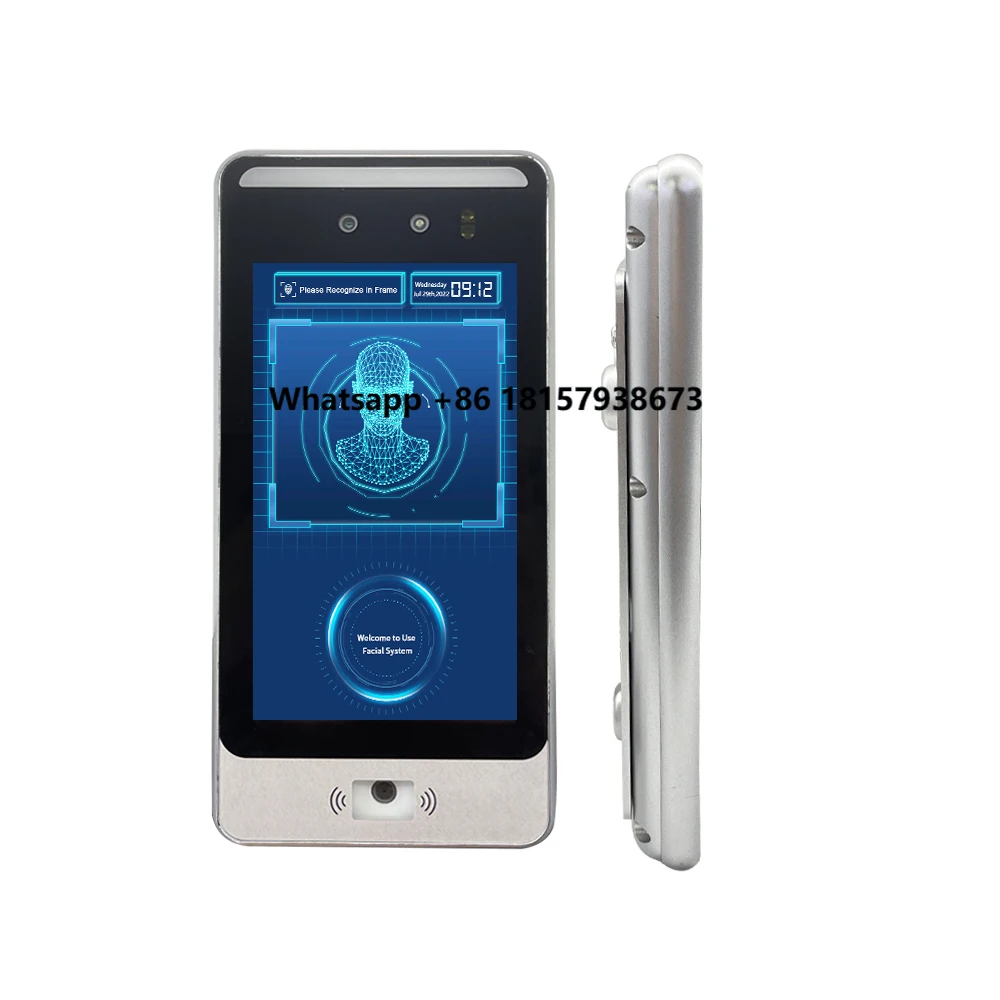 

Scanmax 32G Staff Biometric Face Recognition Fingerprint Scanner Clock in and Out Employee Time Attendance Machine