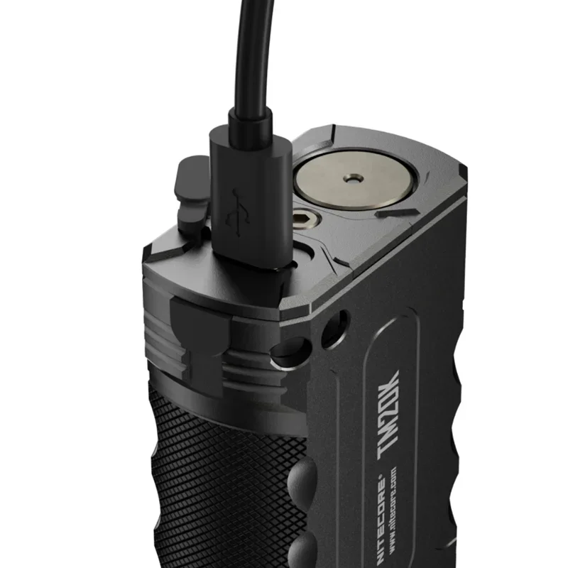 NITECORE TM20K Tactical Flashlight 20000Lumens 19 x CREE XP-L2 LEDs USB Rechargeable Built-In Battery Searchlight Spotlight