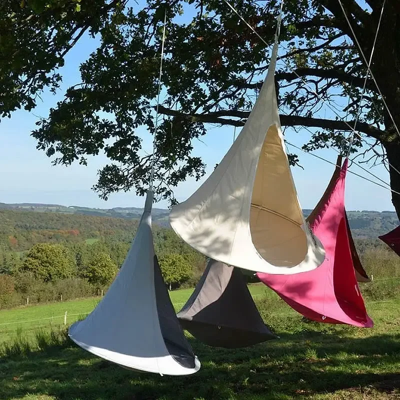 لتضفيف خيمة أثاث الفناء كرسي معلق شرنقة سوينغ شجرة تيبي Hamaca أرجوحة خارجية دودة القز #6
