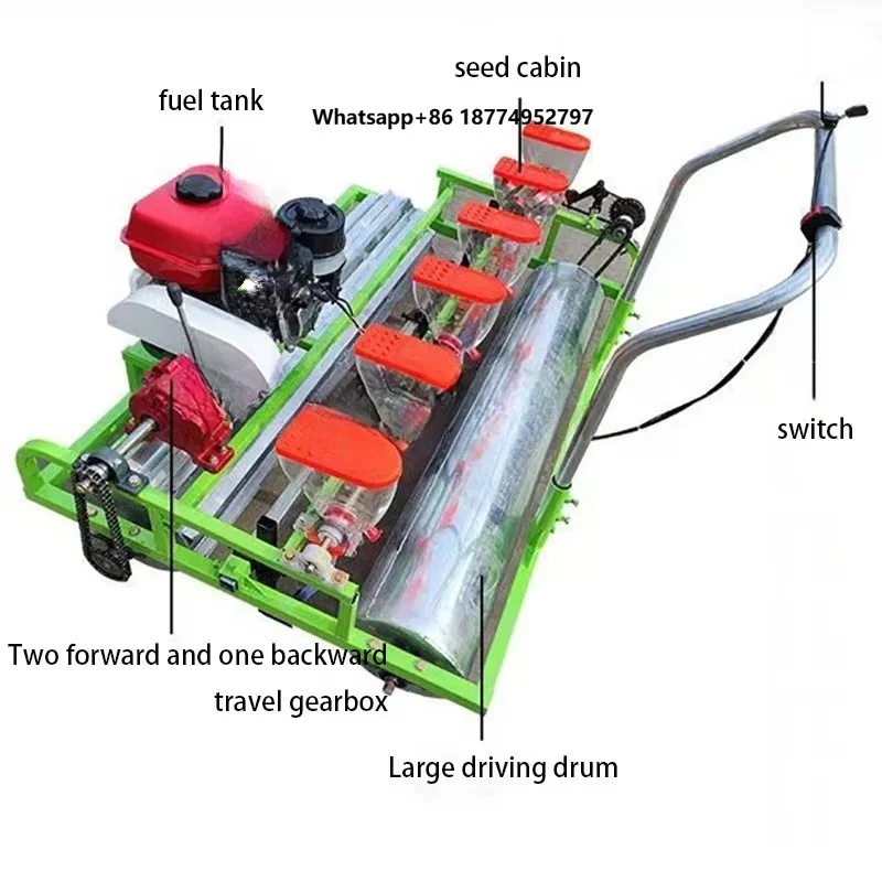 Best Selling Multi Row Precision Vegetable Seed Planter Automatic Vegetable Planter Onion Planter Machine