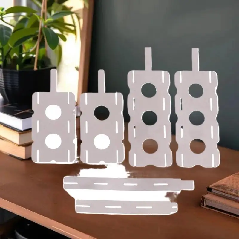 30Pcs 18650 Lithium Battery Nickel Sheet 5Set Polygonal Battery Nickel Sheet For Spot Welding Machine Batteries Connection Sheet