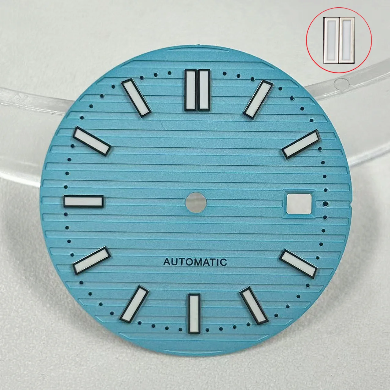 29.8 مللي متر 2813 قرص شعار مخصص قرص نوتيلوس قرص مضيء مناسب لملحقات ساعة الحركة 2813 8215 صيانة الساعة