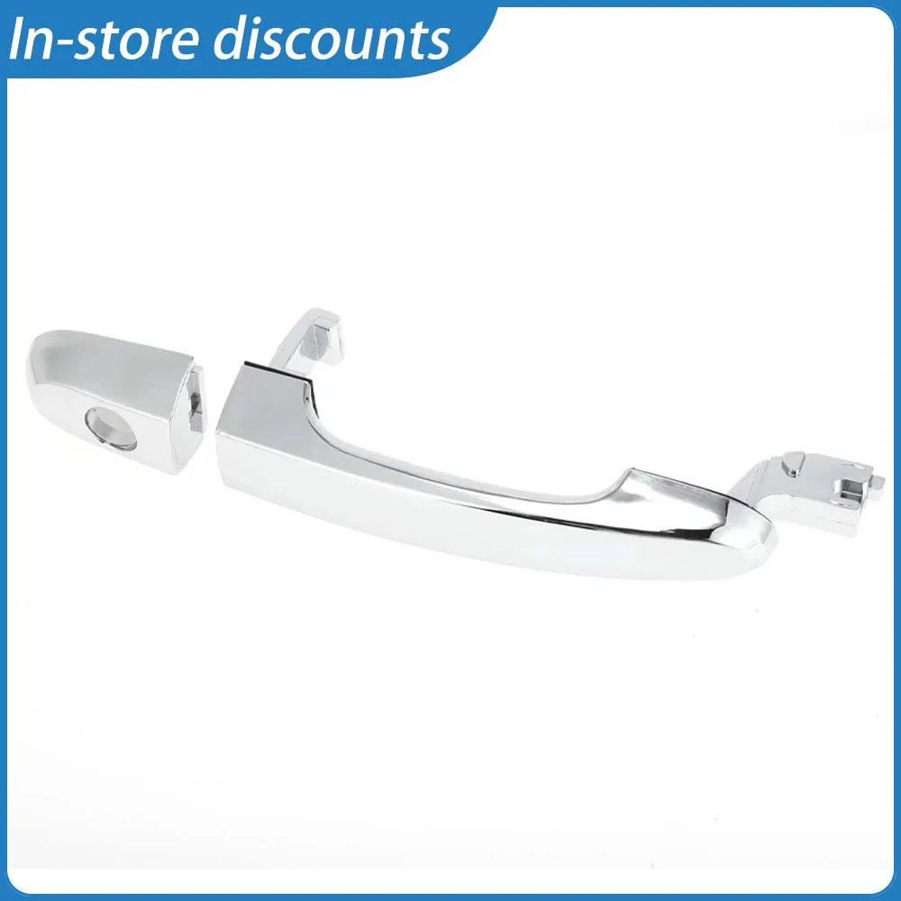 

Premium Silver Front Right Exterior Door Handle for Hyundai & Kia, Heavy-Duty Direct-Fit Replacement, OEM 82661-1F000