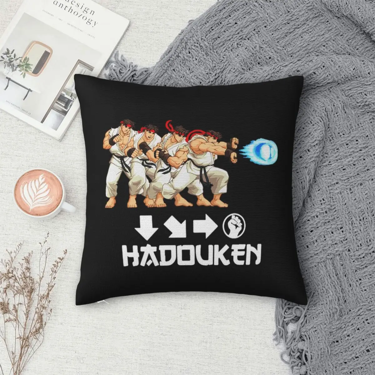 

Defeated Portraits Super Street Fighter Square Pillowcase Cushion Cover Pillow Case Throw Pillow Cover for Home Bedroom Car