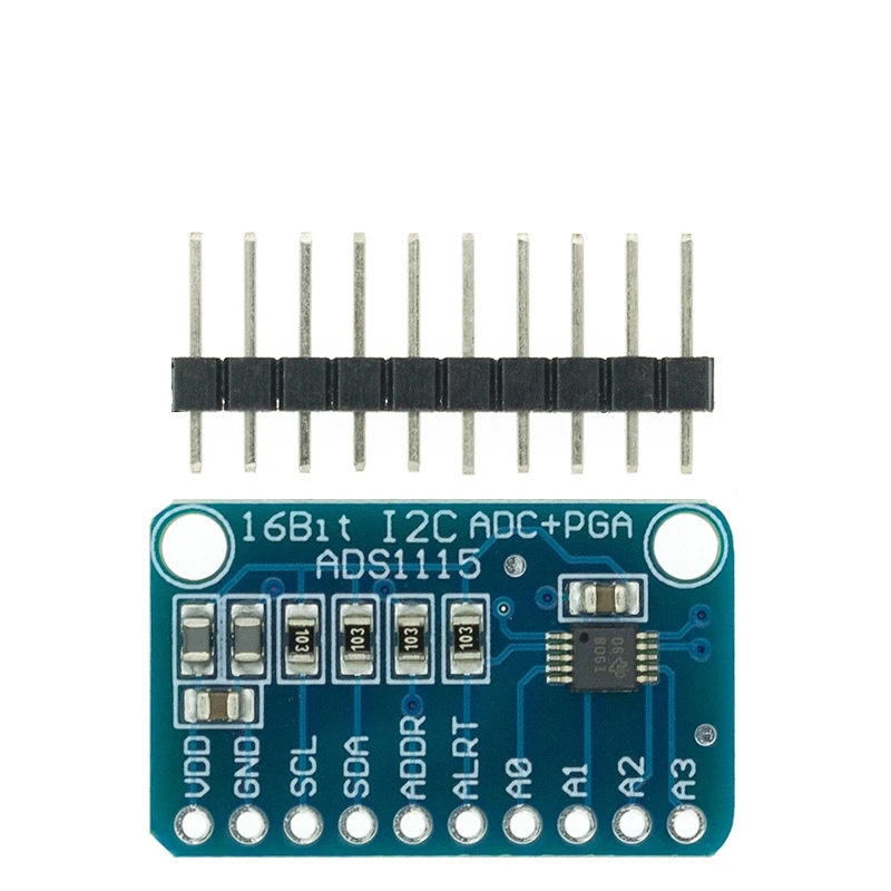 16 Bit I2C ADS1115 moduł ADC 4 kanał ze wzmacniaczem Pro Gain